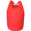 ADM Borsa Mare a Sacco Uomo Donna Sacca Marinaio AQUA DI MARE Grande XXL in Cotone Corda Zaino Mare Spiaggia Tinta Unita Rosso
