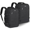 CABINHOLD Barcellona 20L Zaino da Viaggio Impermeabile Leggero - Approvato come Bagaglio a Mano Ryanair & EasyJet (40x20x25 cm), Eco-Friendly RPET Oxford 600D, Cerniere SBS Durevoli (Confezione da 2)