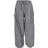 GURU SHOP Pantaloni da yoga leggeri Tai Chi, pantaloni Goa, pantaloni per il tempo libero, da uomo, grigio, cotone, taglia: 52, grigio., 58