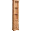 BISCOTTINI INTENATIONAL ART TRADING Biscottini Libreria verticale Made in Italy - Libreria scaffale porta cd a colonna 196,5x30,5x40,5 cm - Libreria stretta e alta mobile porta cd