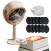 THUCHENYUC Purificatore Di Fumo, Purificatore Di Fumo Per Fumare All'interno Del Locale Ventilatore Purificatore Di Fumo Portatile Ventilatore Di Scarico Cucina Portatile Purificatori D'aria Per Casa Auto Uffici