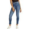 Calvin Klein Donna Jeans High Rise Skinny Fit, Blu (Denim Dark), 30W/26L