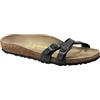 BIRKENSTOCK ALMERE CIABATTE DONNA sandali zoccoli NARROW (35 EU, BRUSHED BLACK)