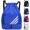Veftsvy Sacche da Palestra, Borsa da Palestra con Coulisse, Zaino con Coulisse Impermeabile, Sacca Zaino Regolabile con Cordino, Capacità 20 Litri, Larghe Spalline Regolabili