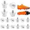 WUIOWPPIC 16 paia di tacchetti da calcio sostitutivi per scarpe da calcio, set di tacchetti da calcio con tacchetti in nylon e testa in metallo, sostitutivi, tacchetti antiscivolo da 13mm/16mm, larghezza della
