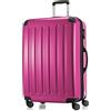 HAUPTSTADTKOFFER - Valigia Rigida Alex, 4 Doppie ruote, Taglia 75 cm, 119 Litri, Colore Magenta