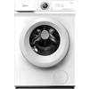 Midea Lavatrice a carico frontale 8 kg da 1400 rpm e pannello digitale - Lavatrici con 15 programmi + Design superiore Ultra Slim - Macchina di lavaggio gratuita di installazione - Funzione vapore e