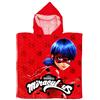 Miraculous Ladybug Poncho Mare Telo Asciugamano Spiaggia Bambina Lady Bug