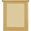 STORESDECO Tenda a rullo traslucida Deco, Tenda a rullo decorativa Deco con aspetto tessile, moderna tenda trasparente, ideale per finestre e porte, fino a 200 cm di larghezza! | Deco Giallo, 140 cm x 250 cm