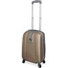 Valigeria.shop Trolley ORMI Bagaglio a Mano IDONEO RYANAIR 55x40x20 Cm. Leggero Rigido in Abs, Valigia fino a 45 Litri 10 KG con 4 Ruote (55cm, Bronzo)
