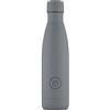 Cool Bottles - Borraccia Termica in Acciaio Inox - 500 ml - Pastel Grey - 26,5 x 7 cm - Bottiglia Termica Ermetica - Bevande Fredde 36 Ore e Calde 18 Ore - Triple Parete -Cool Technology - Senza BPA