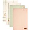 THUN Set 4 strofinacci con scatola in legno, 100% cotone, Collezione Country Bloom, scatola 40 x 60 cm; strofinaccio 60 x 100 cm