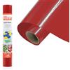 Siser Easy Puff - Vinile Termotrasferibile Red 50 x 30 cm, Termovinile Effetto 3D, Compatibile con Plotter Da Taglio