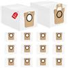Suprbee 12 Pezzi Sacchetti Ricambio Compatibile con Xiaomi X10+/X20+/X10 Plus/X20 Plus, Kit di accessori Sacchetti Compatibile Dreame L10s Pro Ultra Heat/L20 Ultra/L10s Ultra Aspirapolvere Accessori