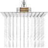 Markcco Soffione doccia filtrato, 30cm, soffione doccia di lusso, ammorbidisce l'acqua dura, migliora la condizione della pelle e dei capelli, design integrato con filtro, cromato