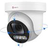 Anpviz 6MP Telecamera PTZ IP PoE Esterno, Zoom Ottico 5X, Riconoscimento di Persone/Veicoli, H 280° V 90°, 30m Visione Notturna a Infrarossi, Slot per Scheda SD da 512GB, Microfono/Altoparlante