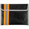 YunBey Borsa per Documenti Ignifuga e Impermeabile | Portadocumenti Moto Impermeabile Porta Libretto Auto Porta Documenti Barca per Denaro Passaporto Gioielli (Nero)