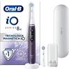 Oral-B Spazzolino Elettrico Ricaricabile iO 8N Viola, 2 Testine Di Ricambio, 1 Custodia Da Viaggio. 1 Spazzolino