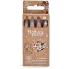 GRIM'TOUT Nature by GRIM'TOUT - Set di 4 matite per il trucco certificato biologico, trucco per feste per bambini e adulti, colori metallici Ohh La La!
