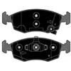 Generico 301045 Pastiglie Freno Anteriori per Fiat Panda III 312 dal 2012 in poi