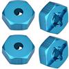 Drfeify Adattatore per Esagonale RC, Adattatore per del Esagonale da 7 mm a 12 mm per Auto di Controllo remoto Modello WLtoysAccessori per automodelli