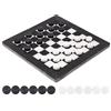 Radicaln Gioco della dama in marmo per adulti, set da dama 15 per tavolo | 32 pedine della dama, Realizzate a mano in Nero e Bianco, Gioco della dama, Decorazione di lusso, Regalo elegante