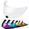 PSLER Visiera per HJC i70 i10 HJ-31,Visiera Colorata Accessori per Casco da Moto Ricambio(Trasparente)
