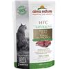 Almo Nature HFC Natural Plus. Cibo Umido per gatti adulti con 91% Tonno del Pacifico Fresco HFC. 24 bustine x 55g