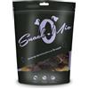 SnackoMio - Croccanti orecchie di coniglio su filetto di cavallo - Spuntino premium da masticare per cani, 70g