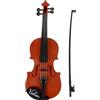 Toyvian 1set Giocattolo Violino Simulato Per Ragazzo Ragazza Strumento Musicale Realistico Plastica Per Alla Musica Per Compleanni E Festività Decorazione Elegante Per Casa E Ufficio