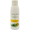 helixextra Gel Viso Aloe Vera & Iperico con Acido Ialuronico - Idratante Naturale, Lenitivo, Antiage - Per Pelli Sensibili, Senza Parabeni - Made in Italy, 100ml