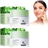 Boxiatil 2 Pezzi Crema Viso Acido Ialuronico Antirughe Con Centella Asiatica, Day&Night Crema Riparatrice, Per L'abbellimento della Pelle, la Riparazione delle Cellule Danneggiate
