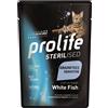 Zoodiaco Prolife Prolife Cat Sterilised Grain Free Sensitive Pesce Bianco 85 gr Bustina Umido Gatto