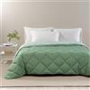 Caleffi - Trapunta Letto Singolo 170x265 in Microfibra, Piumino Caldo, Morbido e Avvolgente, Piumone Letto Singolo Invernale Imbottito Resistente Lavabile, Coperta Trapuntata Anallergica Made in Italy