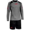 GEMS Nevada Tuta da Ginnastica, Grigio/Nero, S Unisex-Adulto