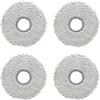 MsDaos Set di Mocio Panni di Ricambio per Robot Dreame L10 L20 L30 L40 X30 X40 X50 Ultra/ L10S Pro/ L10S Ultra/ L10S Pro Ultra/ L10 Prime, per Roborock Qrevo Serie/Saros 10R, per Mova E30 P50 Ultra (4Pack)