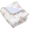 TupTam Tappeto Play Mat Per Bambini e Neonati Coperta 120 x 120 cm Gioco Imbottita XXL, Orsacchiotti in cesto Beige Ecrù