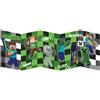 Danilo Promotions LTD Minecraft, biglietto di auguri di compleanno, 5 pagine, pieghevole