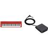 Casio CT-S1 RD, Casiotone Piano-Keyboard, Rosso & SP-3 Sustain Pedal