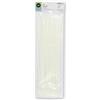 PRENDELUZ Borsa da 50 fascette bianche da 7,6 x 550 mm, 100% nylon 66, resistenti e durevoli, ideali per fissare e organizzare i cavi.