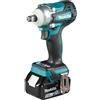 Makita Avvitatore a batteria Makita DTW300RTJ cacciavite elettrico e avvitatore impulso 3200 Giri/min Nero, Blu [DTW300RTJ]