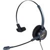 Proxtend Cuffie riduzione del rumore con microfono Proxtend PX-HSUSB101 - Nero - refurbished