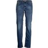 Coveri Jeans 5 tasche in denim blu stone wash, Blu 48