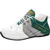 BIISDOST Scarpe da ginnastica leggere da uomo per interni ed esterni, scarpe da corsa, antiscivolo, comode, da trekking, sneaker, jogging, basket, scarpe da allenamento, verde, 40