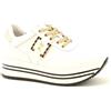Nero Giardini 411560d Sneakers In Pelle Donna BIANCO 36
