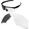 AOZAN ANSI Z87.1 - Lenti di ricambio compatibili con Oakley Si M Frame 2.0 Fotocromatica ad alta definizione Taglia unica