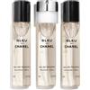 CHANEL BLEU DE CHANEL - EDT RECHARGE VAPORIZZATORE TWIST & SPRAY 3X20ML