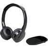ZANCHIE Cuffie stereo senza fili, auricolare over-ear per TV auricolare con trasmettitore, 20-30m gamma di lavoro senza fili, per PC TV Smart Phones