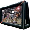 PPXIA Schermo gonfiabile per esterni, 9,1 m, con soffiatore d'aria, grande schermo per proiezione anteriore e posteriore per serate cinematografiche, home theater, cortile, piscina, barbecue, feste,