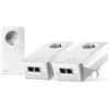 Devolo Magic 2 WiFi Next Multiroom Kit per Rete Mesh Wireless LAN tramite i Fili della Corrente in Tutta la Casa (2400 Mbps, Tecnologia G.hn, Rete LAN 5 x Gigabit)